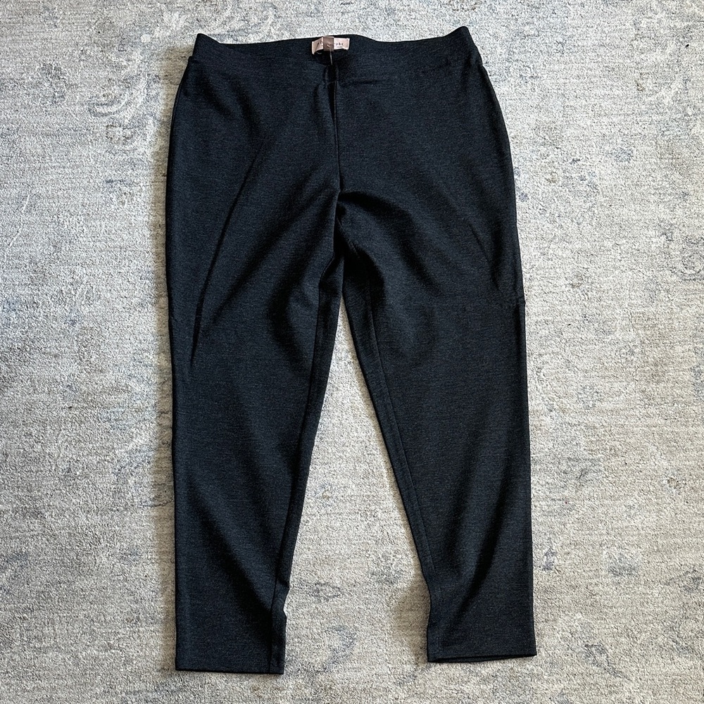 Philosophy women’s pants
Size 1X
Color dark heathered gray
NWT